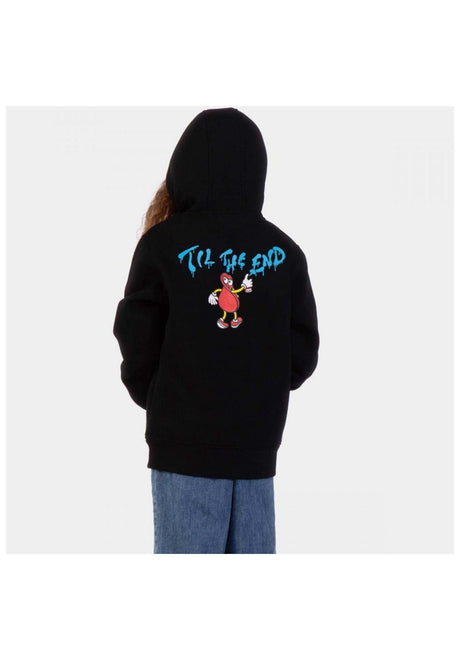 Santa-Cruz Dot Guy TTE Hood Hoodie black – Set forfra