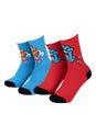 Youth Dude Socks dudeblue-dudered Vorderansicht