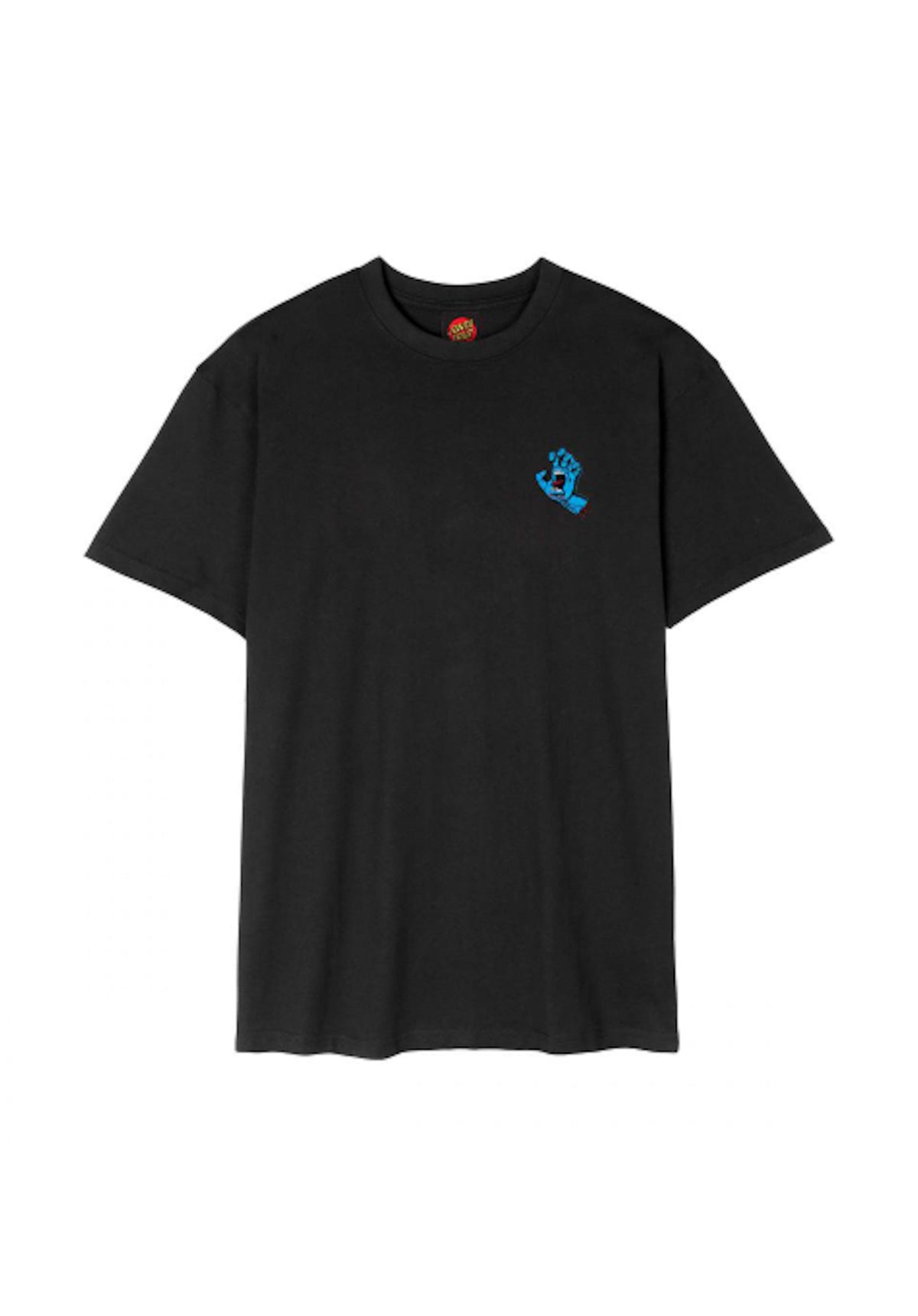 Santa-Cruz Screaming Hand Chest SP26 Camiseta black – Vista trasera