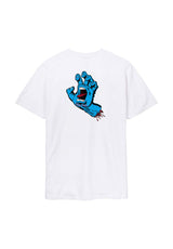 Santa-Cruz Screaming Hand Chest SP26 T-shirt white – Vue de face