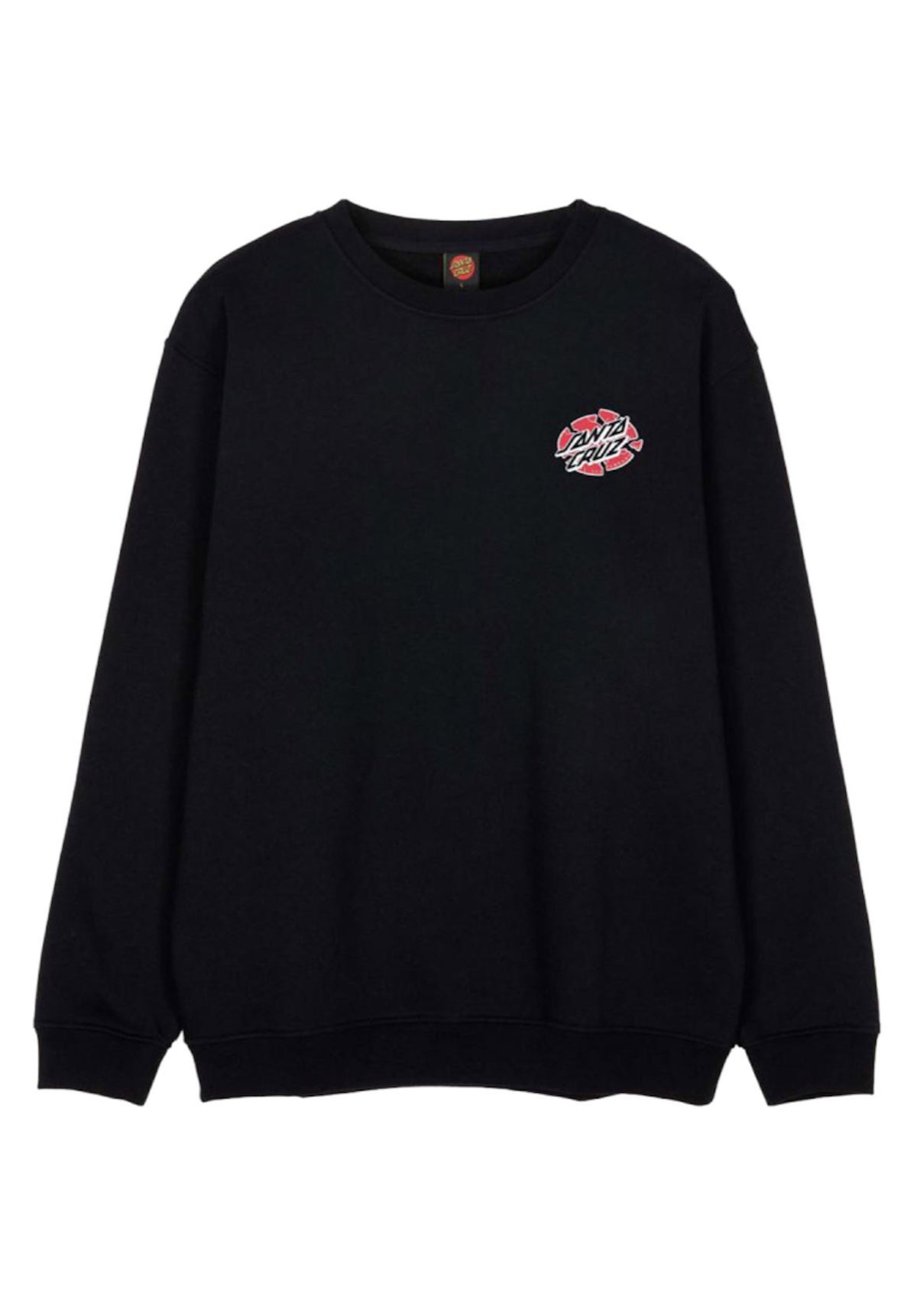 Santa-Cruz Grabke Exploding Dot Crew Sweatshirt black – Back view