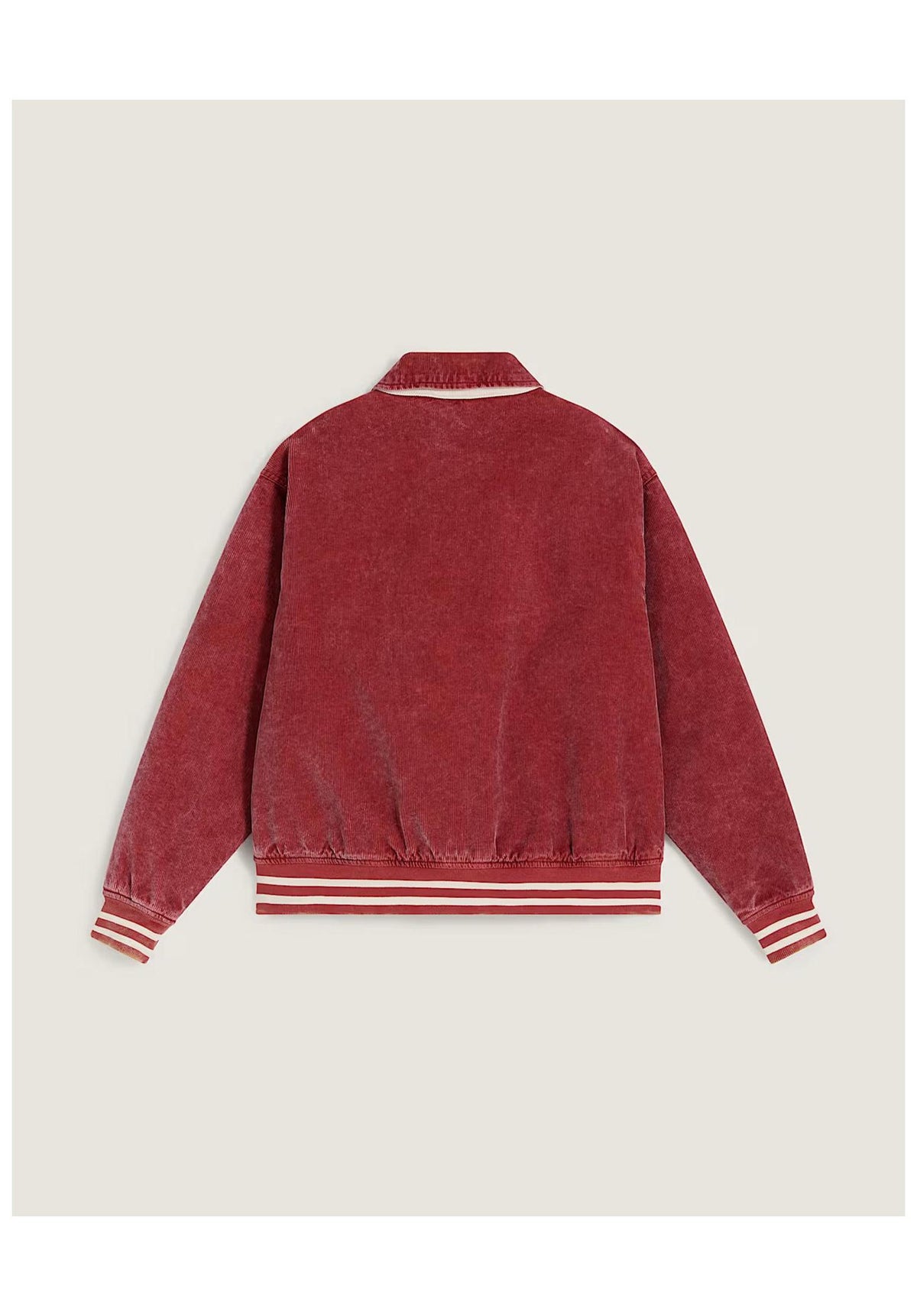 Vans Milliken Varsity Jacket Light Jacket poppyember – Back view