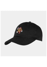 Santa-Cruz Dot Guy Cap black – Vooraanzicht