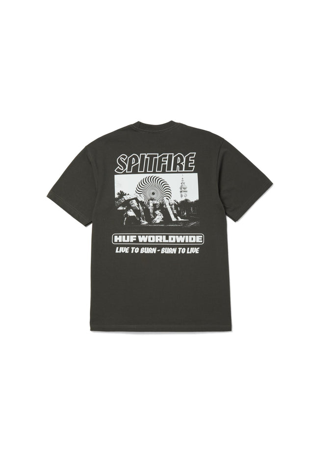 x Spitfire Burn Heavyweight washedblack Vorderansicht