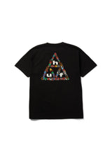 HUF x Spitfire Sticker TT T-Shirt black – Front view