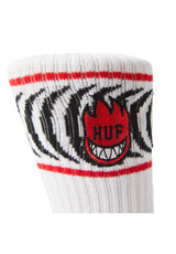 x Spitfire Spiral Sock white Rueckenansicht