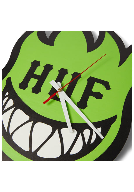 HUF x Spitfire Bighead Clock Catalog green – Back view