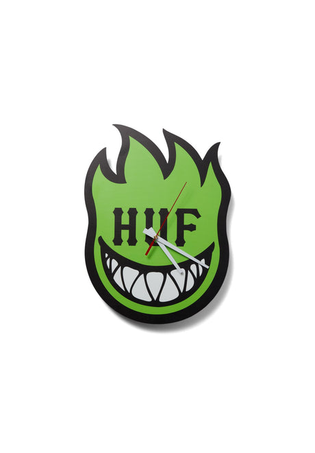 HUF x Spitfire Bighead Clock Catalog green – Front view