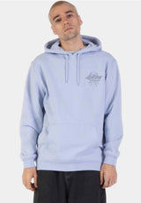 Santa-Cruz Meek Pinstripe Slasher Hoodie iceblue – Set forfra