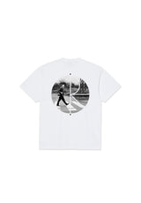 Polar Skate Co Fill Klez Crossing Camiseta white – Vista frontal