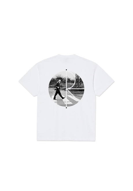 Polar Skate Co Fill Klez Crossing Camiseta white – Vista frontal
