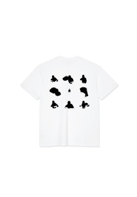 Polar Skate Co Fighting Myself Camiseta white – Vista frontal