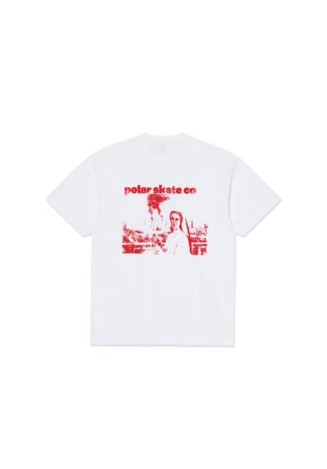 Polar Skate Co Apocalypse Nun Camiseta white – Vista frontal