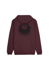Santa-Cruz Winkowski Hachi Ball Felpa con cappuccio darkplum – Vista frontale