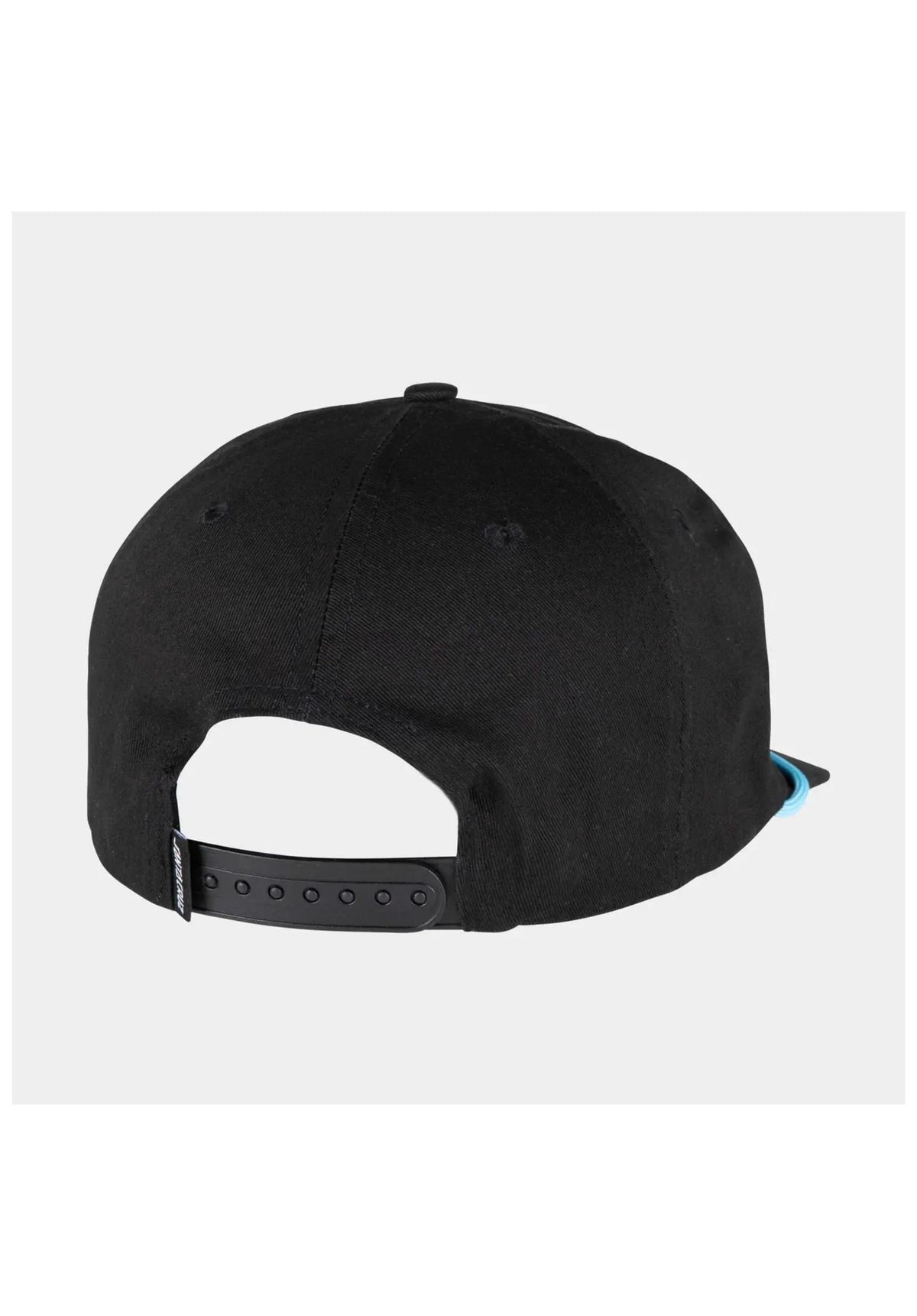 Santa-Cruz Pinstripe Snapback Cap black – Back view