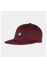 Santa-Cruz Cruz Label Cap darkplum – Front view
