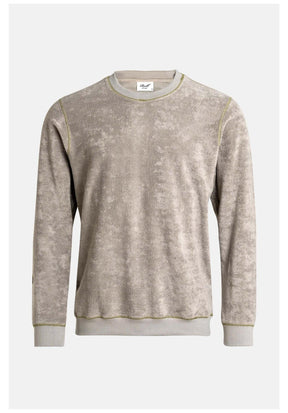Coverstitch Crewneck shadowgreen Vorderansicht