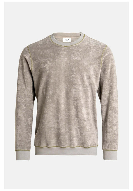 Reell Coverstitch Crewneck Jersey shadowgreen – Vista frontal