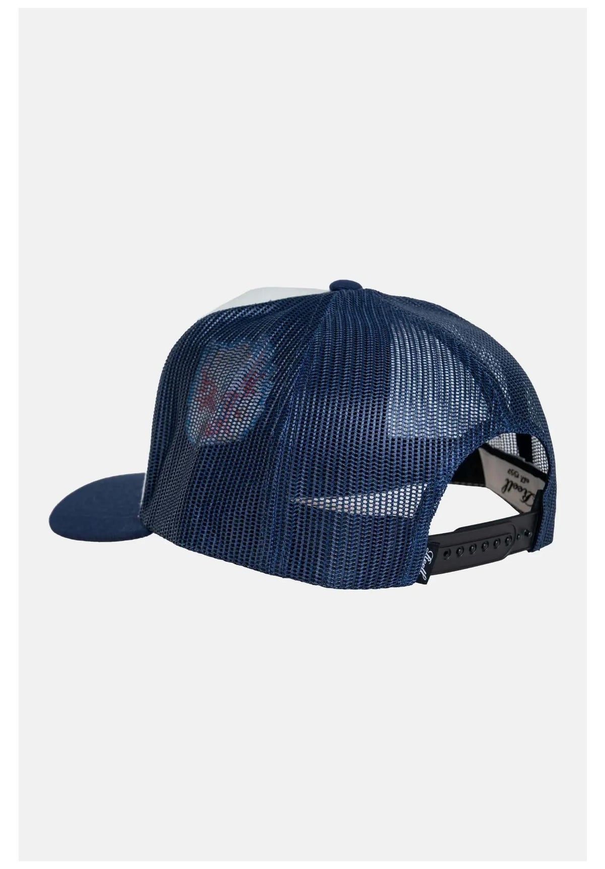 Reell Trucker Gorra oatmeal-navy – Vista trasera