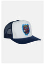 Trucker oatmeal-navy Vorderansicht