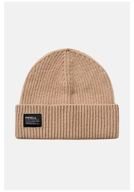 Reell Loop Beanie oatmeal – Front view
