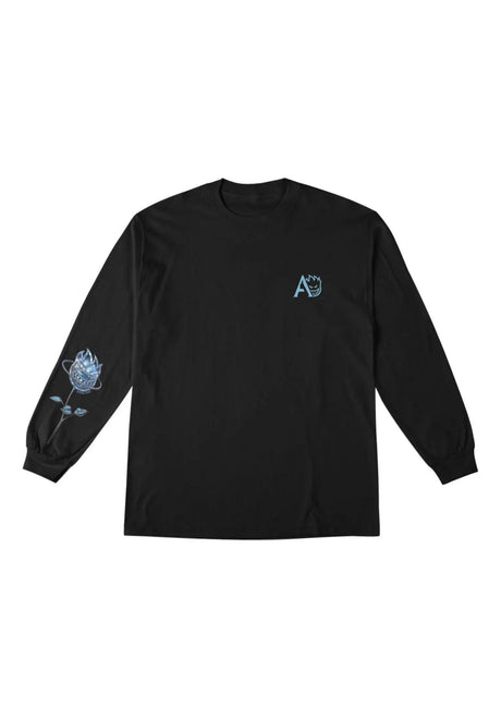 Spitfire x April Bighead Rose Camiseta Manga Larga black – Vista frontal