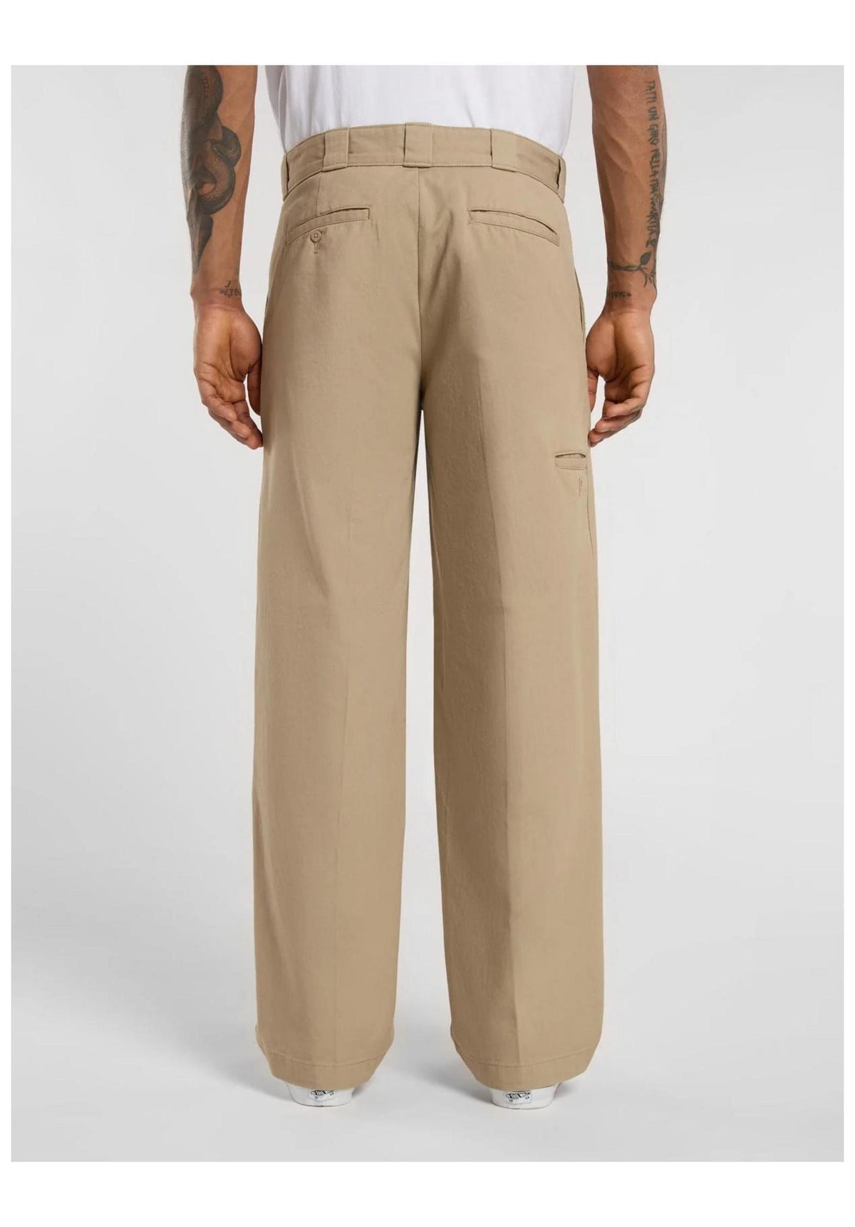 Dickies 247 Loose Chino- / Cloth pants desertsand – Back view