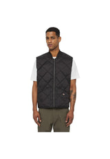 Dickies Quilted Vest black – Front view