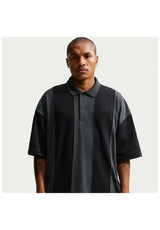 Nike SB Break Polo Polo trøje black-darksmokegrey-black – Set forfra