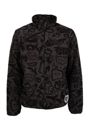 x edding Fleece black Vorderansicht