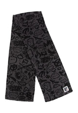 iriedaily x edding Scarf Divers artikel black – Vooraanzicht