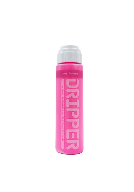 Dope Cans Dope Dripper 18mm 45ml Marker Spraydåse neonpink – Set forfra