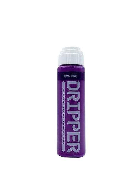 Dope Cans Dope Dripper 18mm 45ml Marker Spraydåse violet – Set forfra