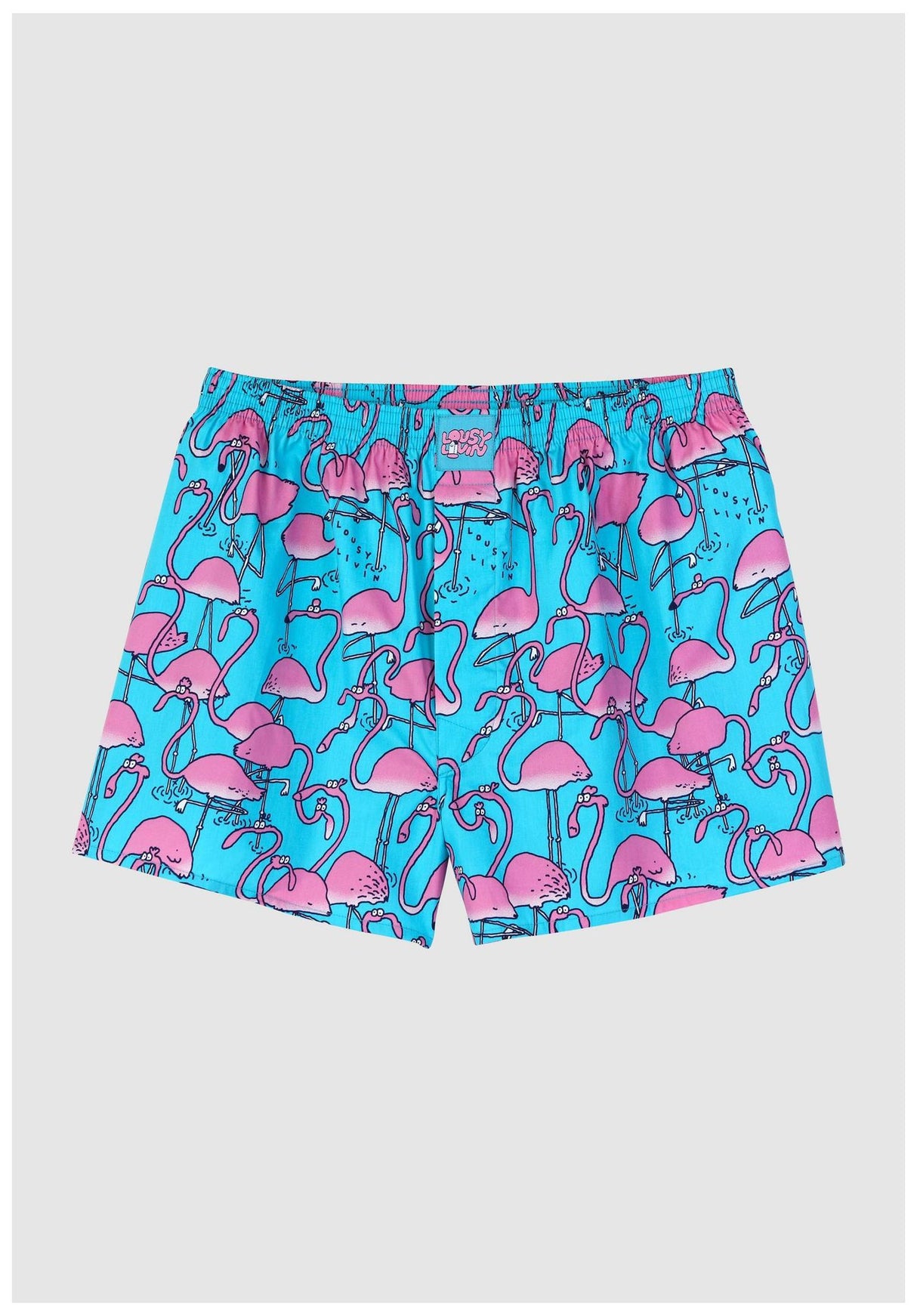 Lousy Livin Greater Flamingos 3er Pack Boxershorts florida – Vista trasera