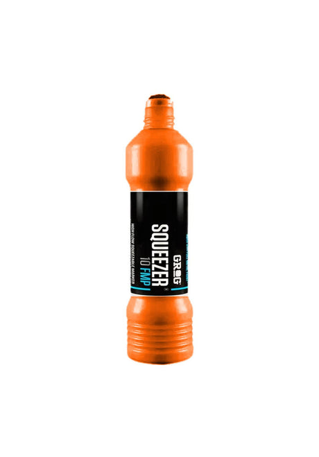 Grog High Flow Mini Squeezer Marker 10mm 35ml FMP Bombe clockworkorange – Vue de face