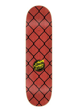 Santa-Cruz Flame Dot Chain Tabla black-red – Vista trasera