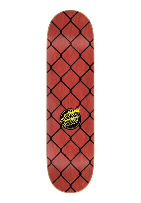 Santa-Cruz Flame Dot Chain Deck black-red – Set bagfra