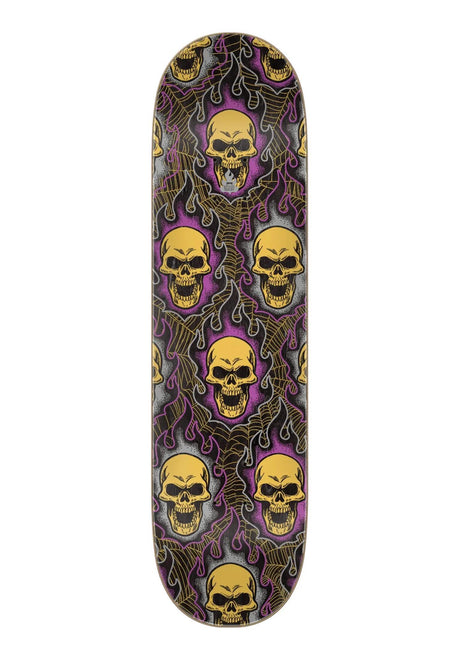 Creature Bonehead Webbed Planche black-purple – Vue de dos