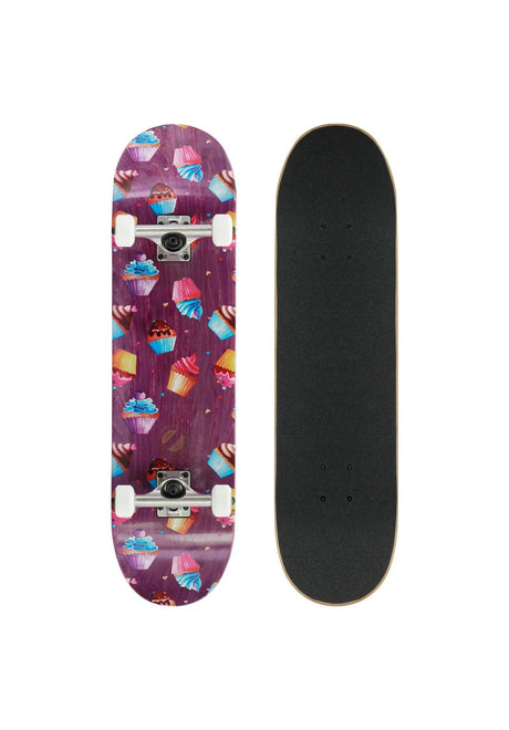 BTFL Longboards Cupcake Skate Completo purple – Vista frontal