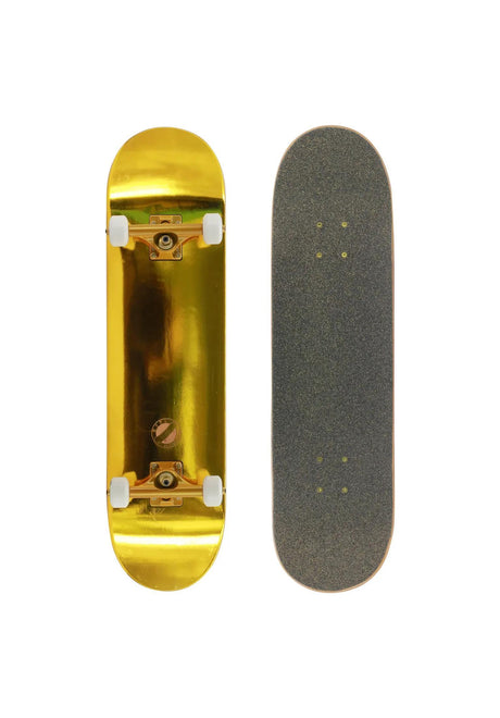 BTFL Longboards Gold Skate Completo gold – Vista frontal