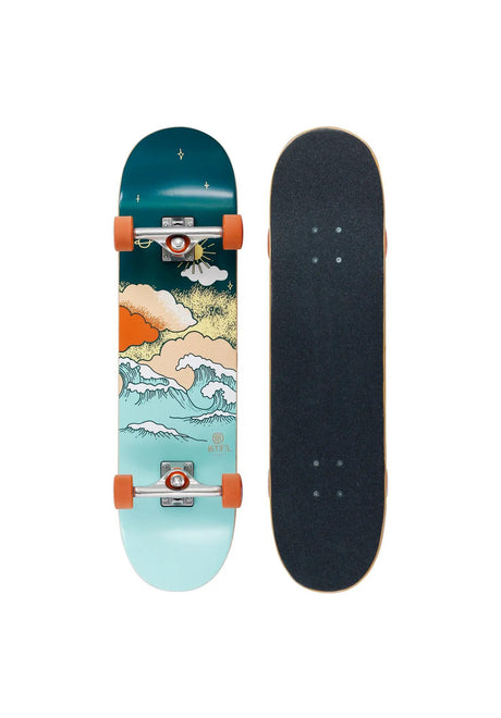 BTFL Longboards Marvin Cruiser Skate Completo multicolored – Vista frontal