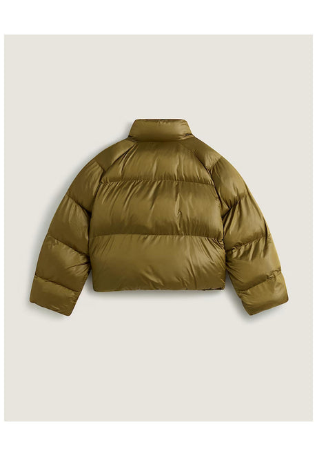 Vans Puffer Chaqueta de invierno olive-brown – Vista trasera