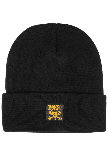 Bones Wheels Vato Noir Fold Bonnet black – Vue de face