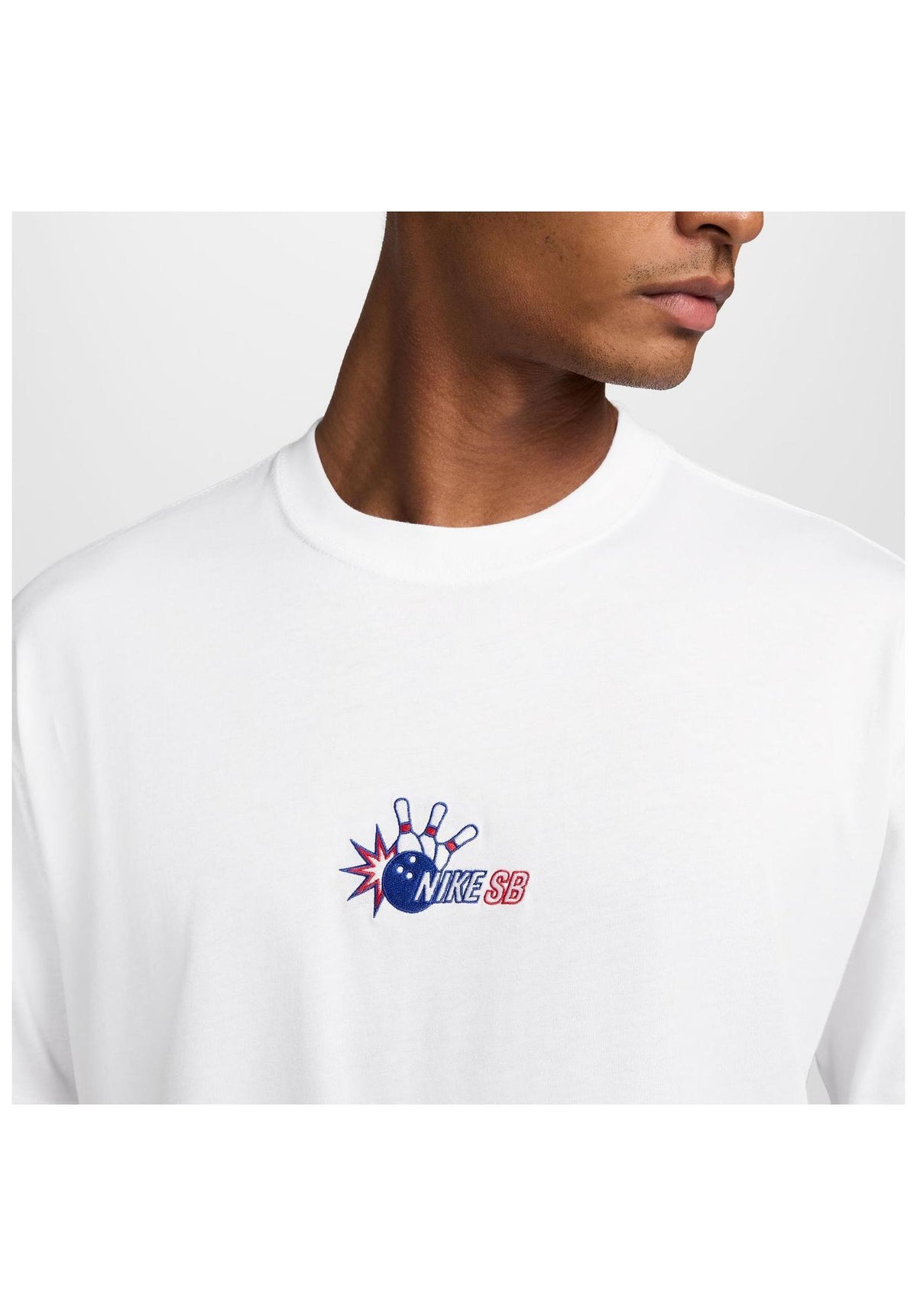 Nike SB Bowling T-Shirt white – Set bagfra