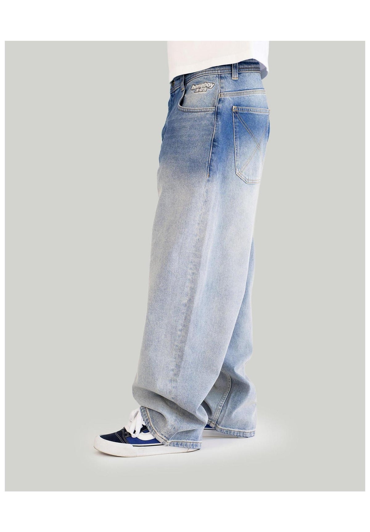 Homeboy x-tra MONSTER Fading Denim Jeans vintage-blue – Detail view 1