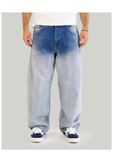 Homeboy x-tra MONSTER Fading Denim Jeans vintage-blue – Front view