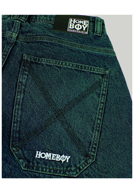 Homeboy x-tra MONSTER Dye Denim Jeans beast-green – Detailweergave 2