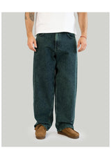 Homeboy x-tra MONSTER Dye Denim Jeans beast-green – Front view