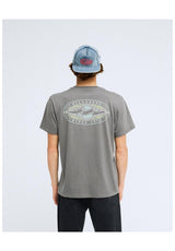 Billabong Diamond Vision T-Shirt pewter – Front view