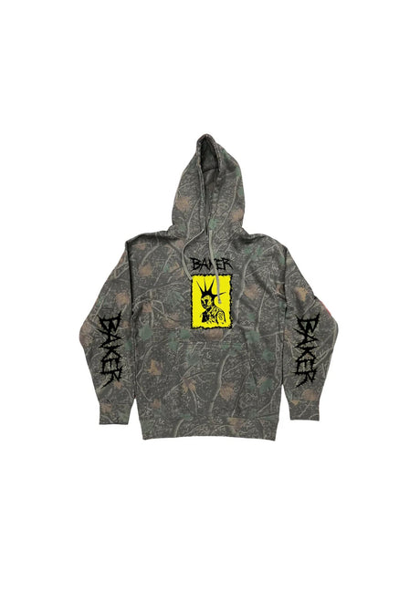 Baker Crud Life Deadwood Hoodie-sweater darkwood-treecamo – Vooraanzicht